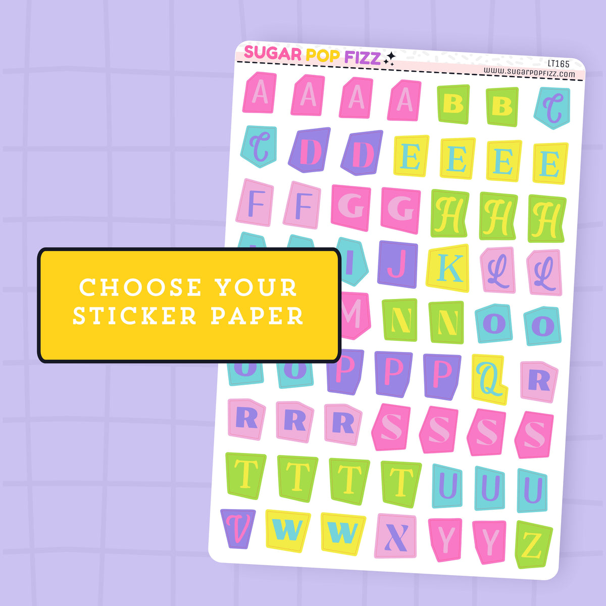 Magical Memories LETTERS - LT165
