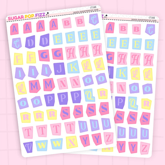 Moonie Cafe LETTERS - LT166