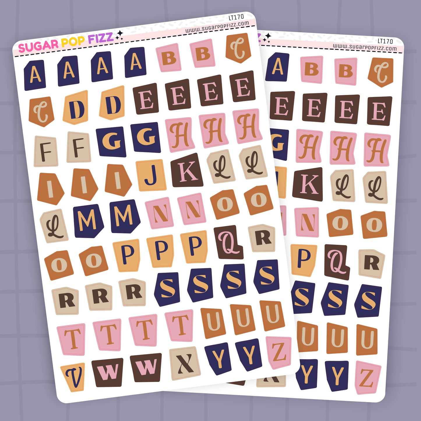 Autumn in the City LETTERS - LT170