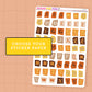 Autumn Booked LETTERS - LT171