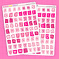 Pink Peppermint LETTERS - LT173