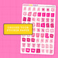 Pink Peppermint LETTERS - LT173
