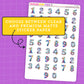 Holo Balloon NUMBERS - N103