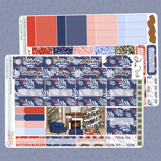 Christmassy Penny Pages Pentrix Weekly Kit