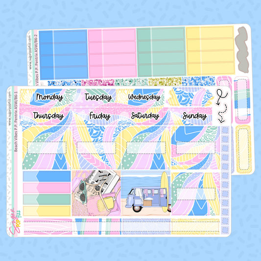 Beach Vibes Penny Pages Pentrix Weekly Kit