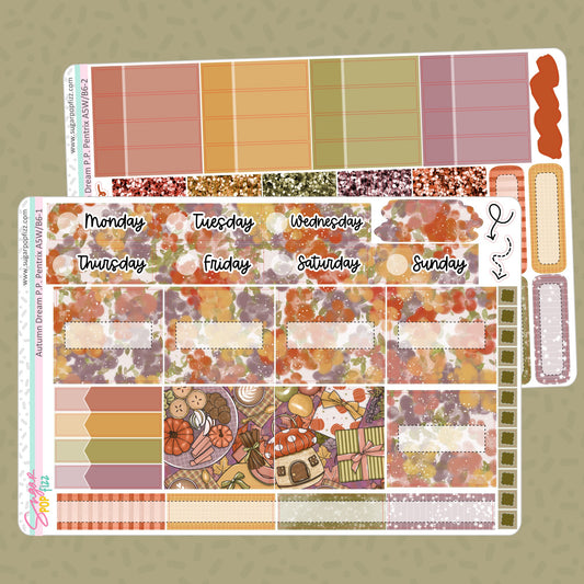 Autumn Dream Penny Pages Pentrix Weekly Kit
