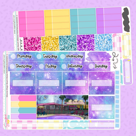 Moonie Magic Beach Motel Penny Pages Pentrix Weekly Kit