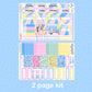 Beach Vibes Penny Pages Pentrix Weekly Kit - updated 2023
