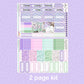 Bookish Penny Pages Pentrix Weekly Kit