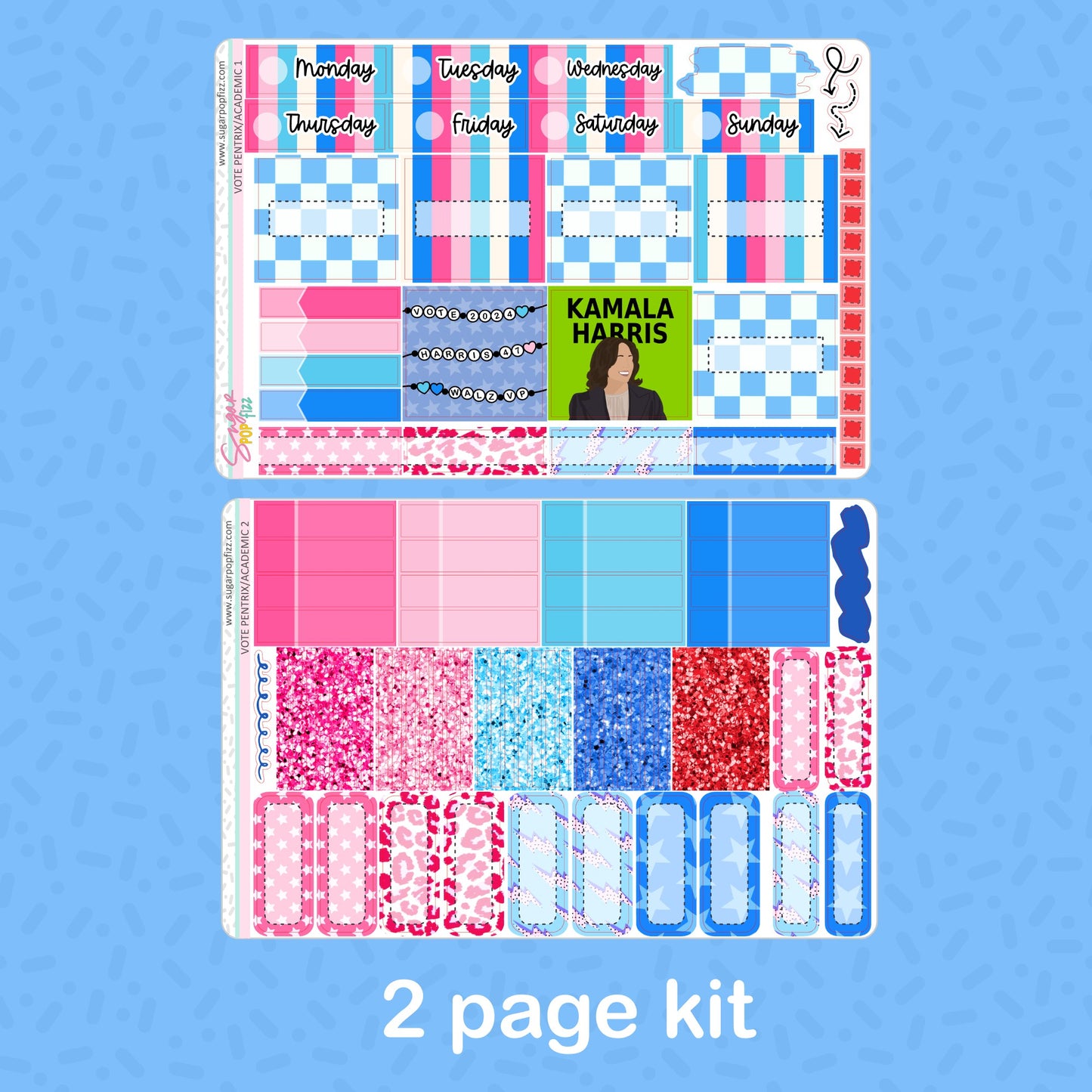 Vote Penny Pages Pentrix Weekly Kit - RETIRING 12/6