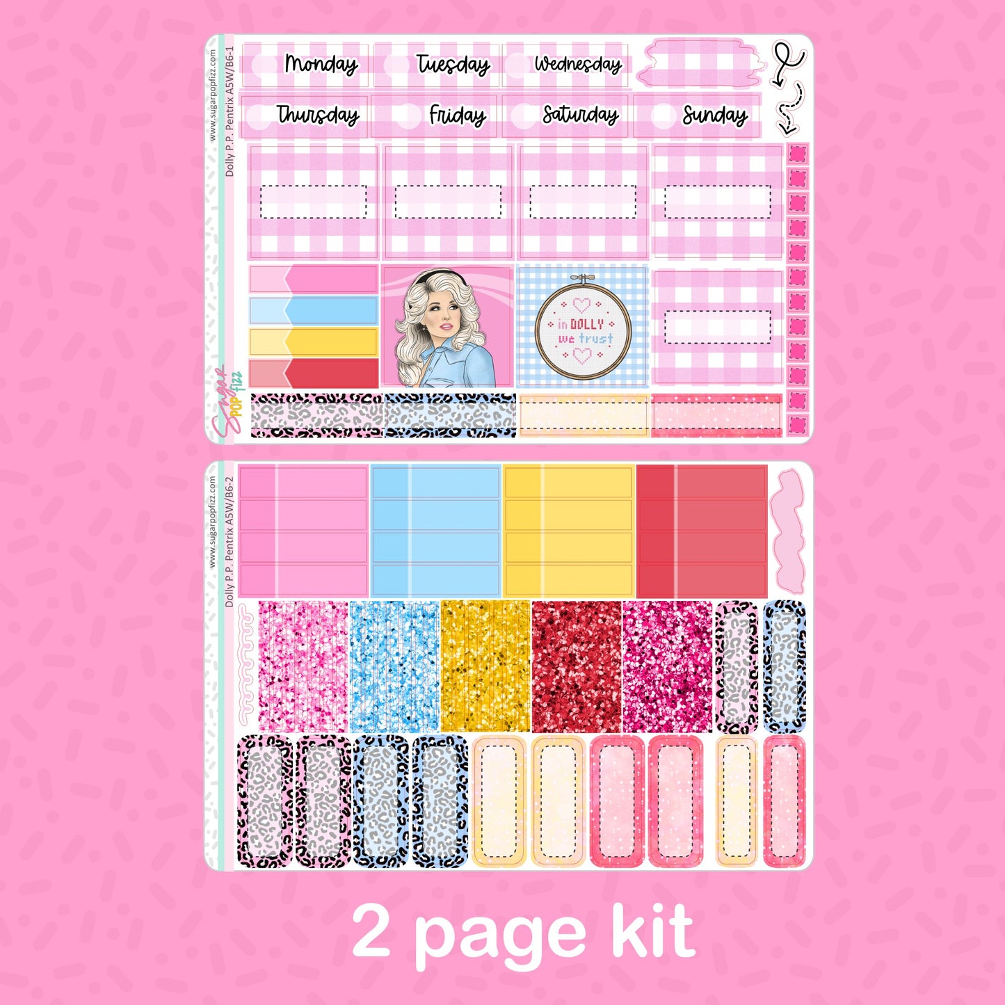 Dolly Penny Pages Pentrix Weekly Kit - RETIRING 12/6