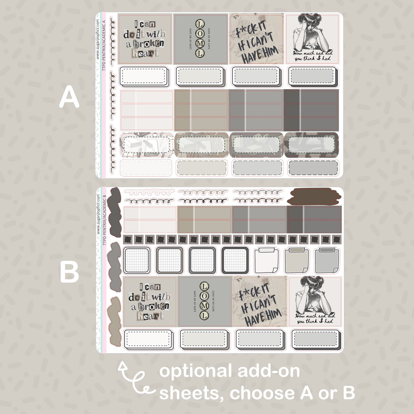 TTPD Penny Pages Pentrix Weekly Kit - RETIRING 12/6