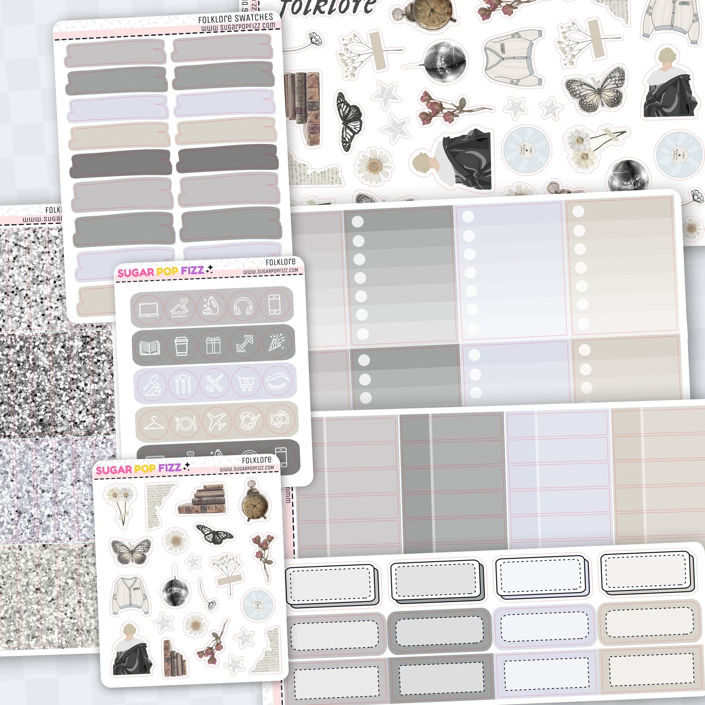 Folklore Standard Vertical Weekly Kit Add-ons