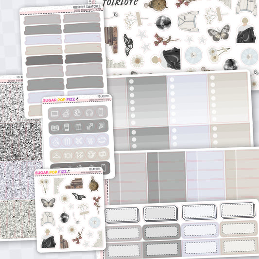 Folklore Standard Vertical Weekly Kit Add-ons