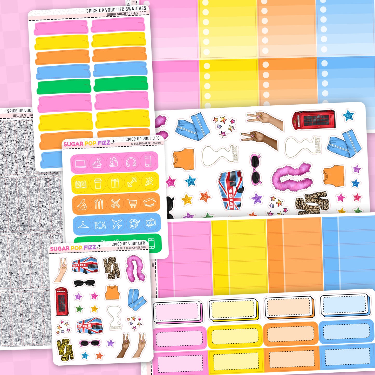 Spice Up Your Life Standard Vertical Weekly Kit Add-ons