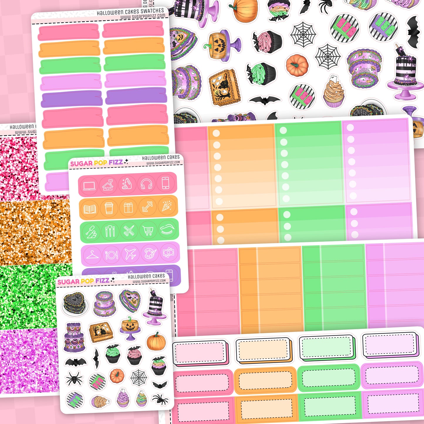 Halloween Cakes Standard Vertical Weekly Kit Add-ons