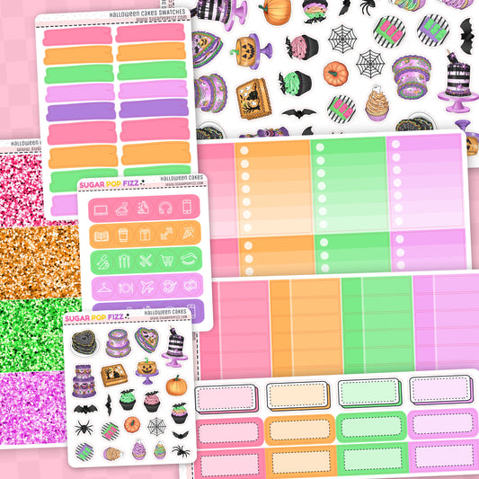 Halloween Cakes Standard Vertical Weekly Kit Add-ons