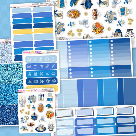 Hanukkah Honey Standard Vertical Weekly Kit Add-ons