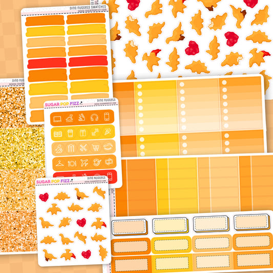 Dino Nuggets Standard Vertical Weekly Kit Add-ons