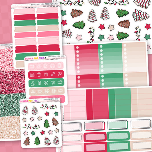 Christmas Tree Cake Standard Vertical Weekly Kit Add-ons