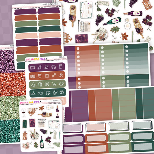 Merlot Standard Vertical Weekly Kit Add-ons