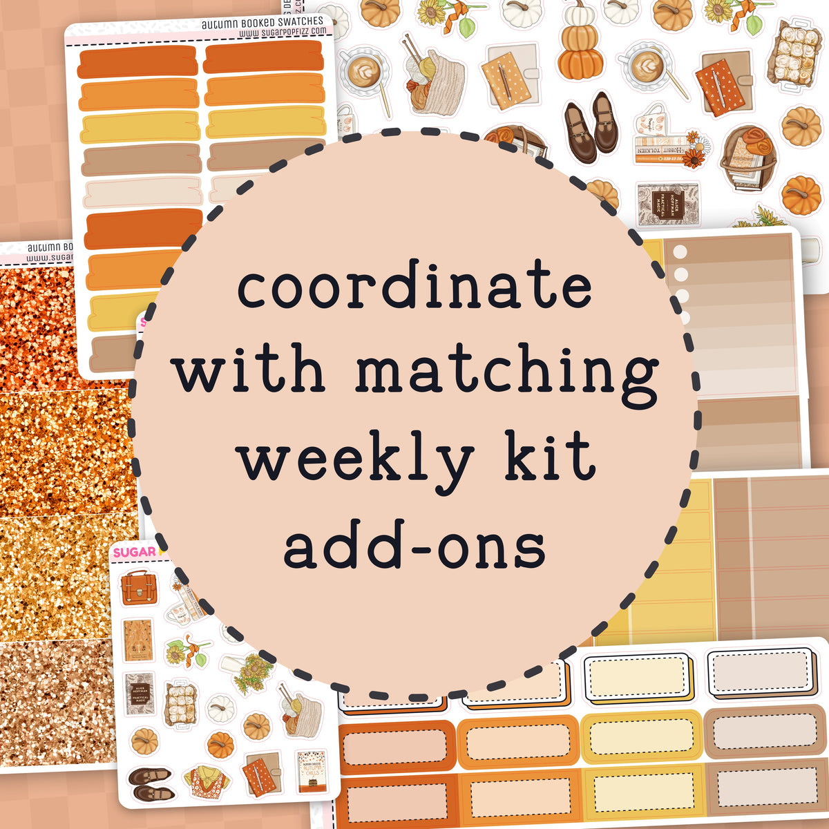 Autumn Booked Hobonichi Cousin Weekly Kit