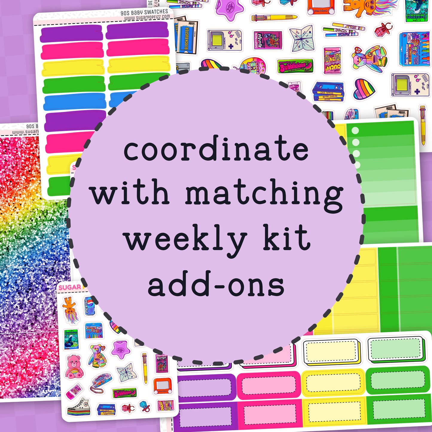 90s Baby Standard Vertical Weekly Kit