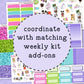 Magical Memories Standard Vertical Weekly Kit