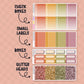 Autumn Dream Standard Vertical Weekly Kit Add-ons