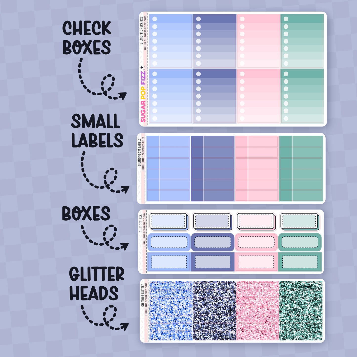 Gilmore Standard Vertical Weekly Kit Add-ons