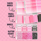 Pink Halloween Weekly Kit Add-ons