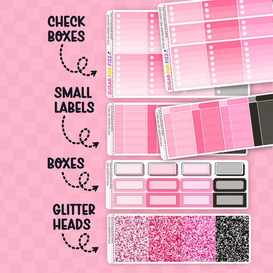 Pink Halloween Weekly Kit Add-ons
