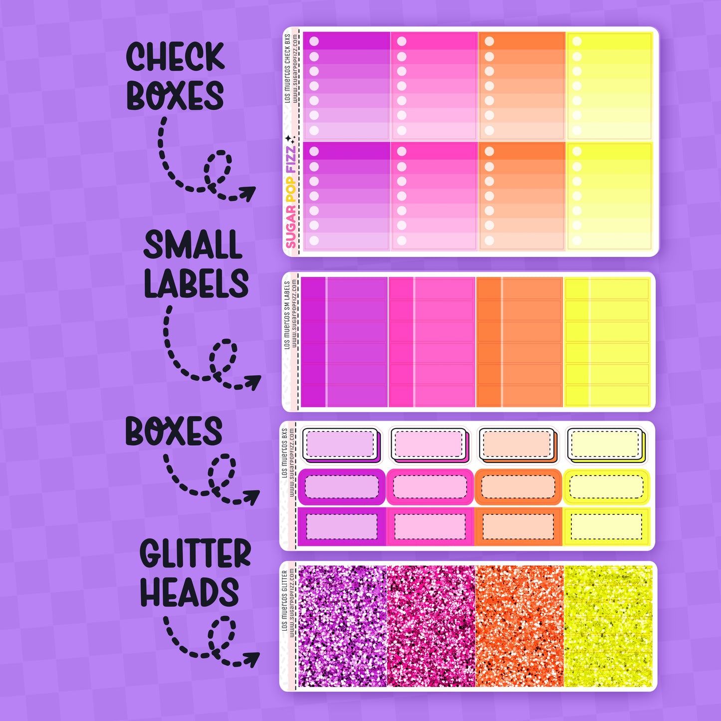 Los Muertos Standard Vertical Weekly Kit Add-ons