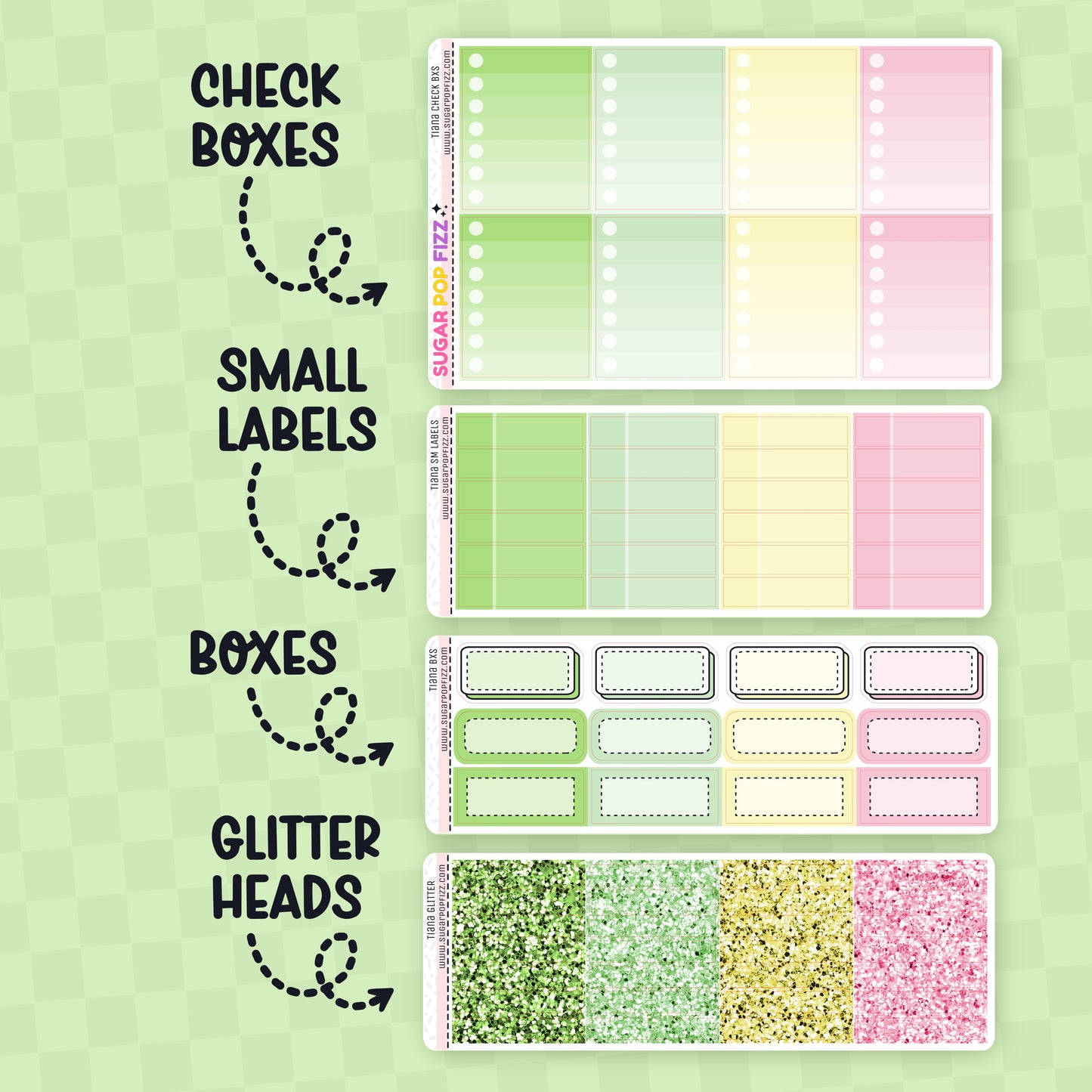 Tiana Standard Vertical Weekly Kit Add-ons