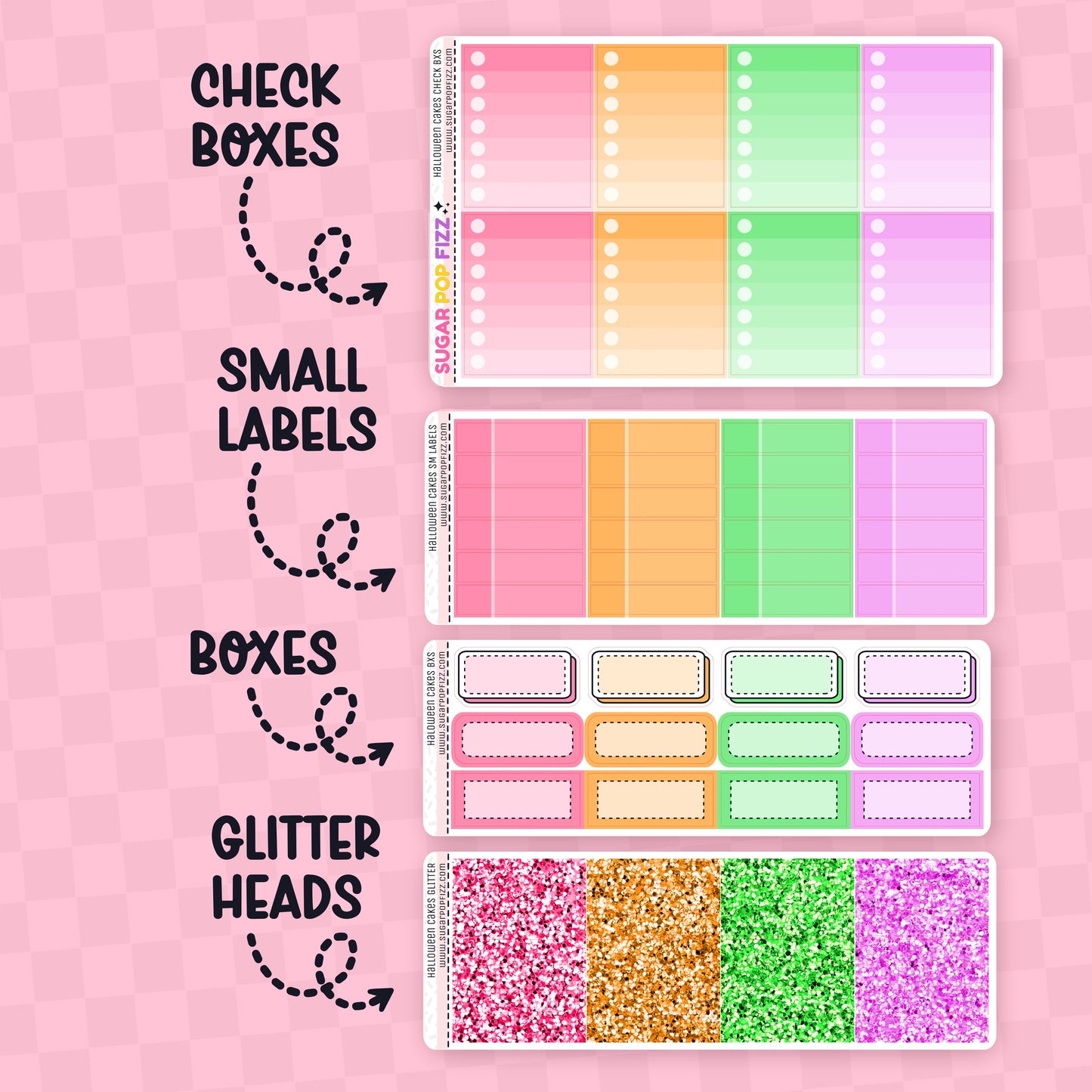 Halloween Cakes Standard Vertical Weekly Kit Add-ons