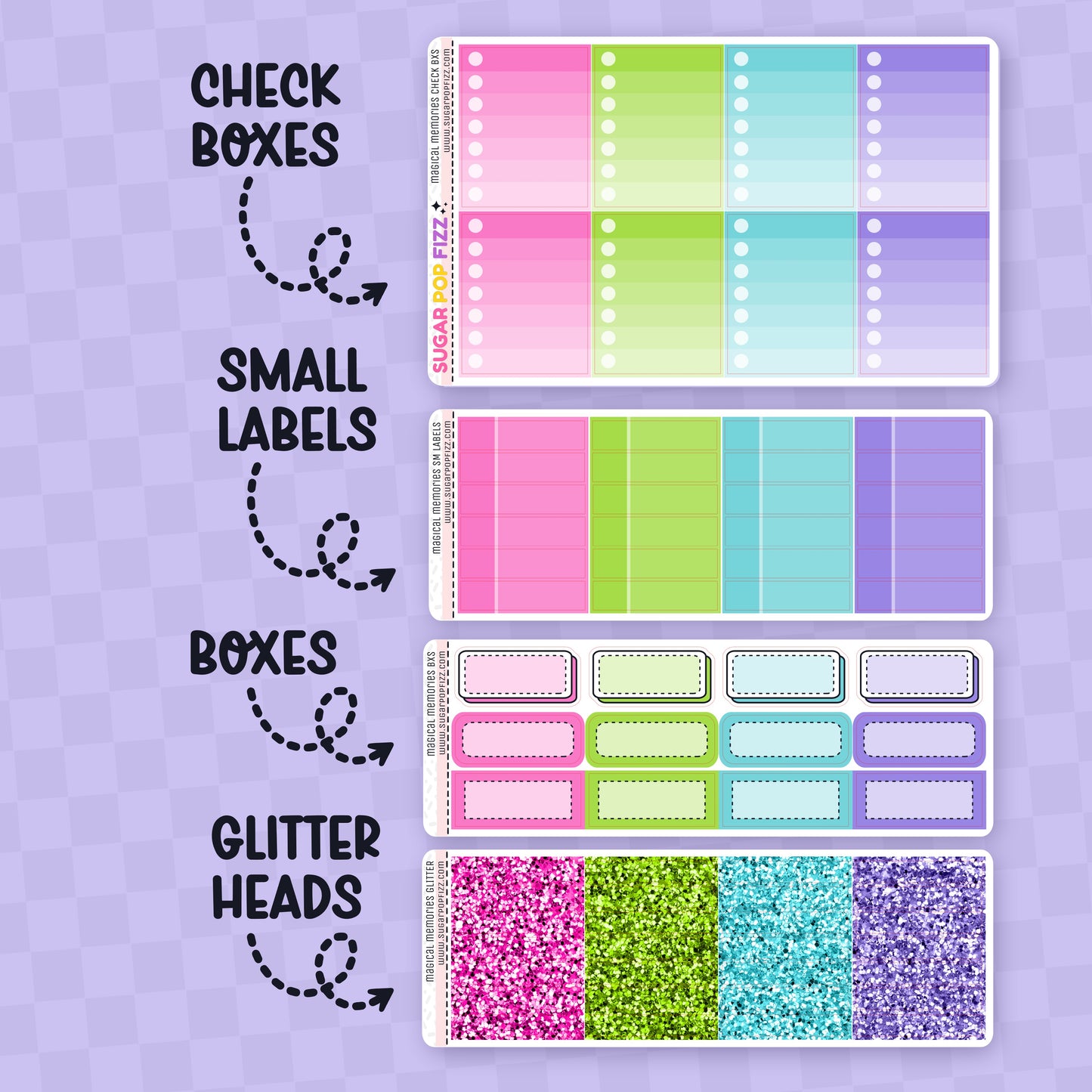 Magic Kindgdom Standard Vertical Weekly Kit Add-ons