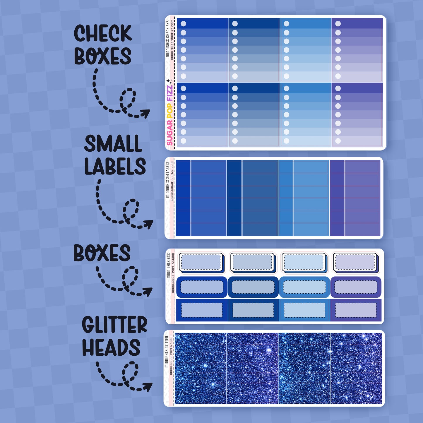 Midnights Standard Vertical Weekly Kit Add-ons