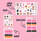 Pink Halloween Weekly Kit Add-ons
