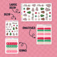 Christmas Tree Cake Standard Vertical Weekly Kit Add-ons