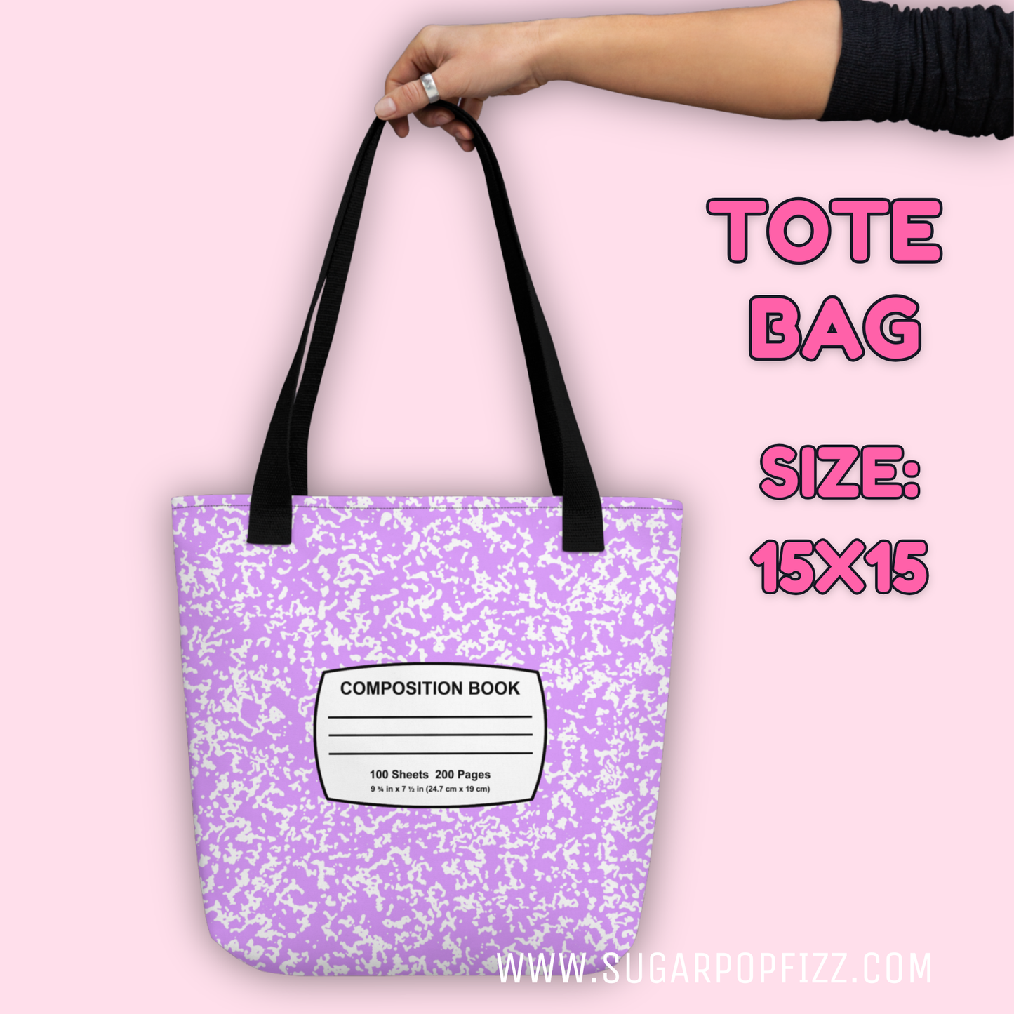 Purple Composition - Tote Bag