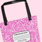 Pink Composition - Tote Bag
