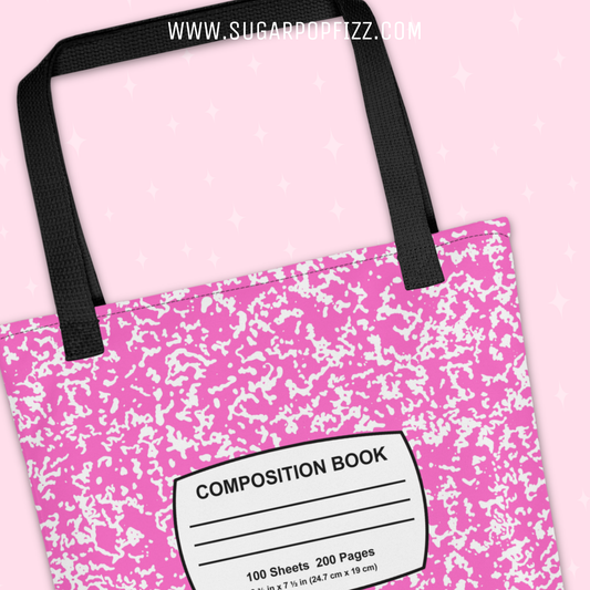 Pink Composition - Tote Bag
