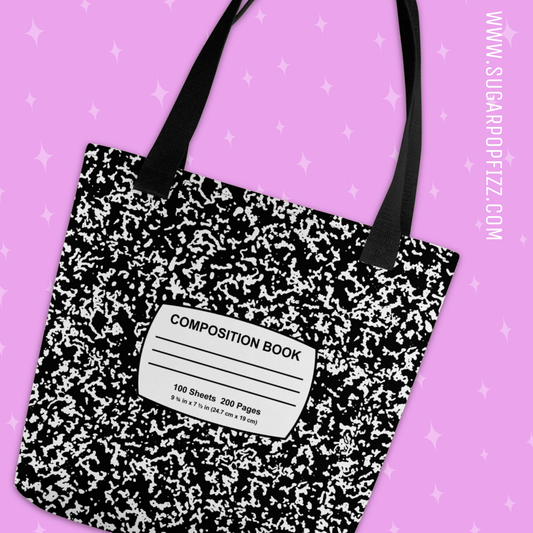 Black Composition - Tote Bag