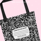 Black Composition - Tote Bag