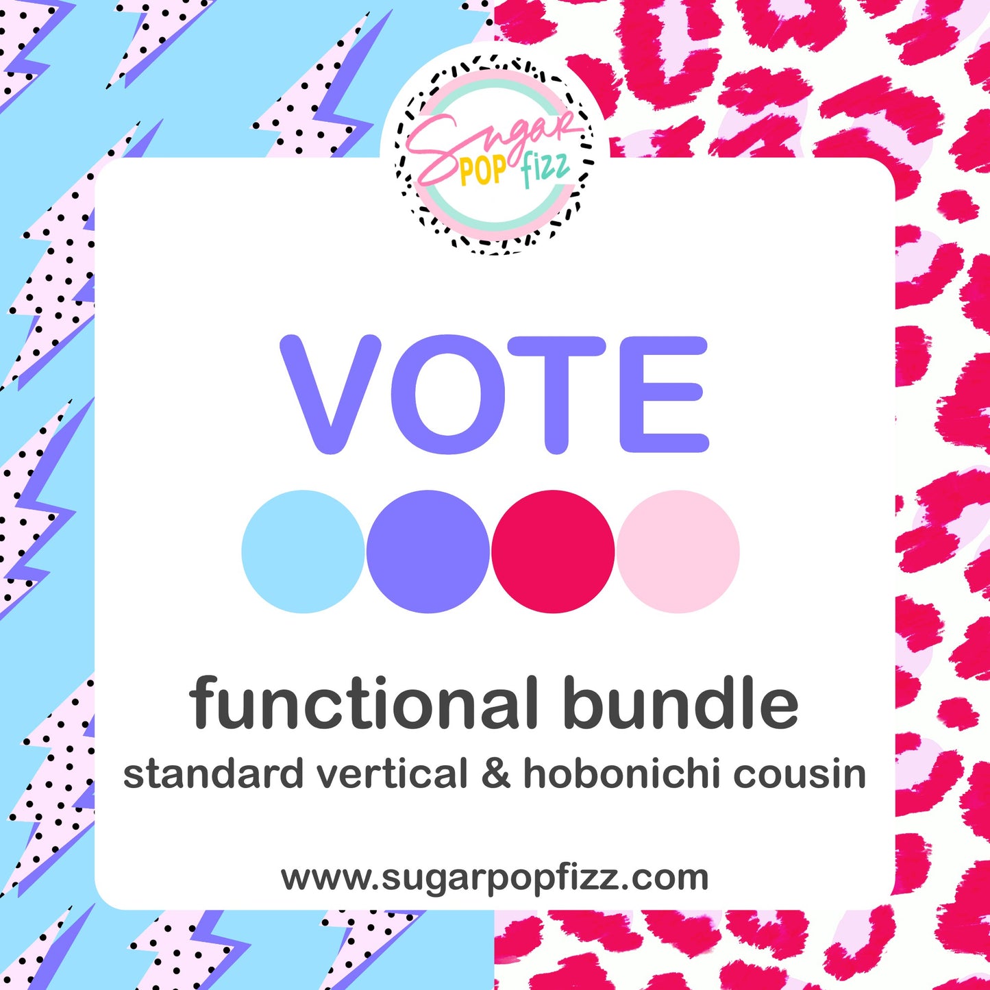 Vote Functional Bundle - choose your sheet