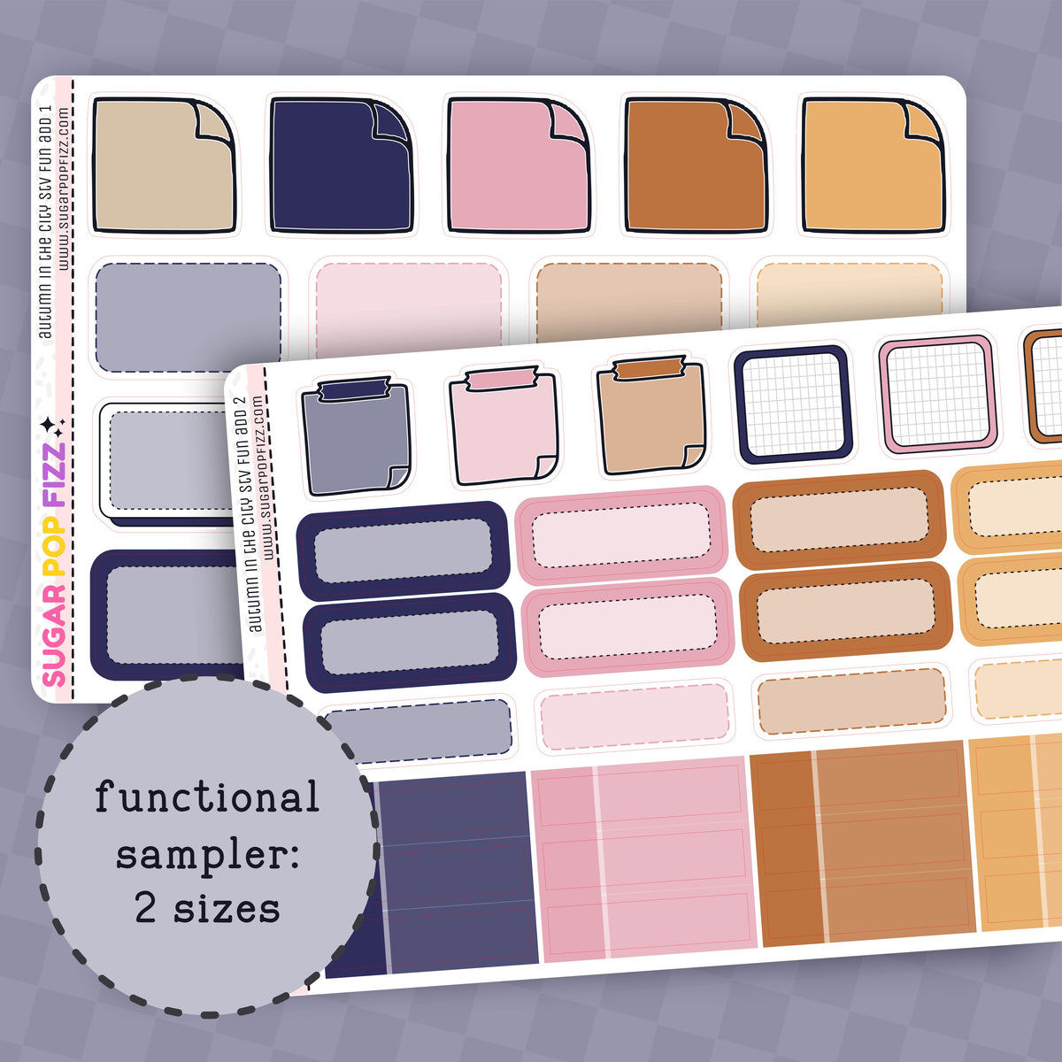 Autumn in the City Weekly Kit Add-On Functional Sampler