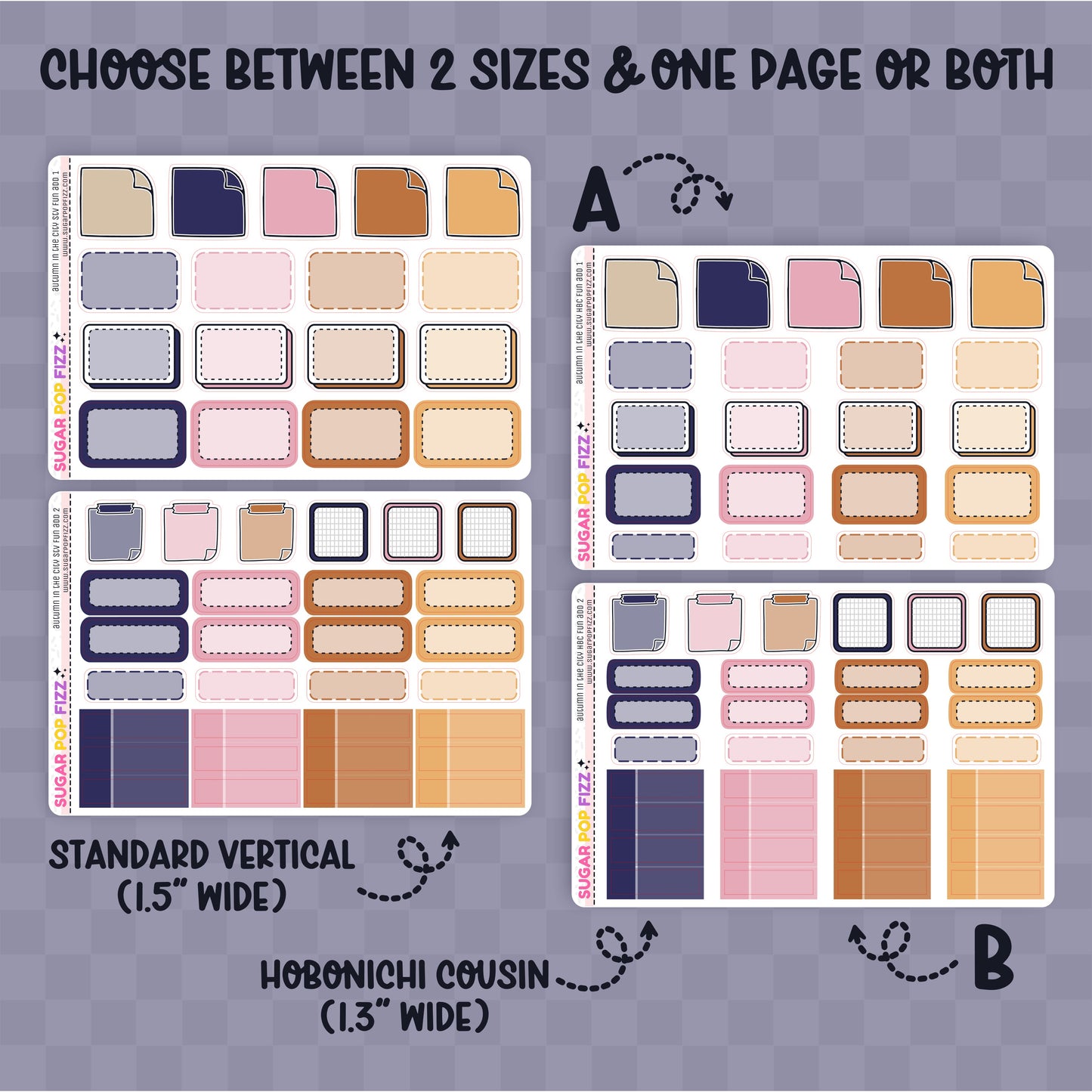 Autumn in the City Weekly Kit Add-On Functional Sampler