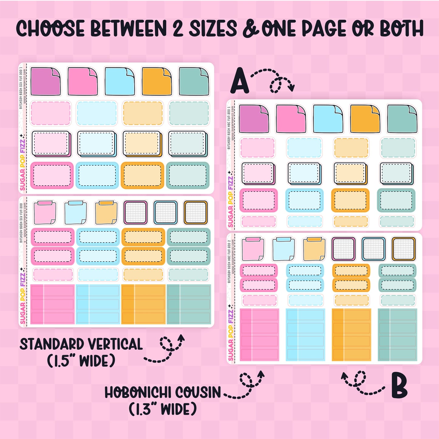 Birthday Bash Weekly Kit Add-On Functional Sampler