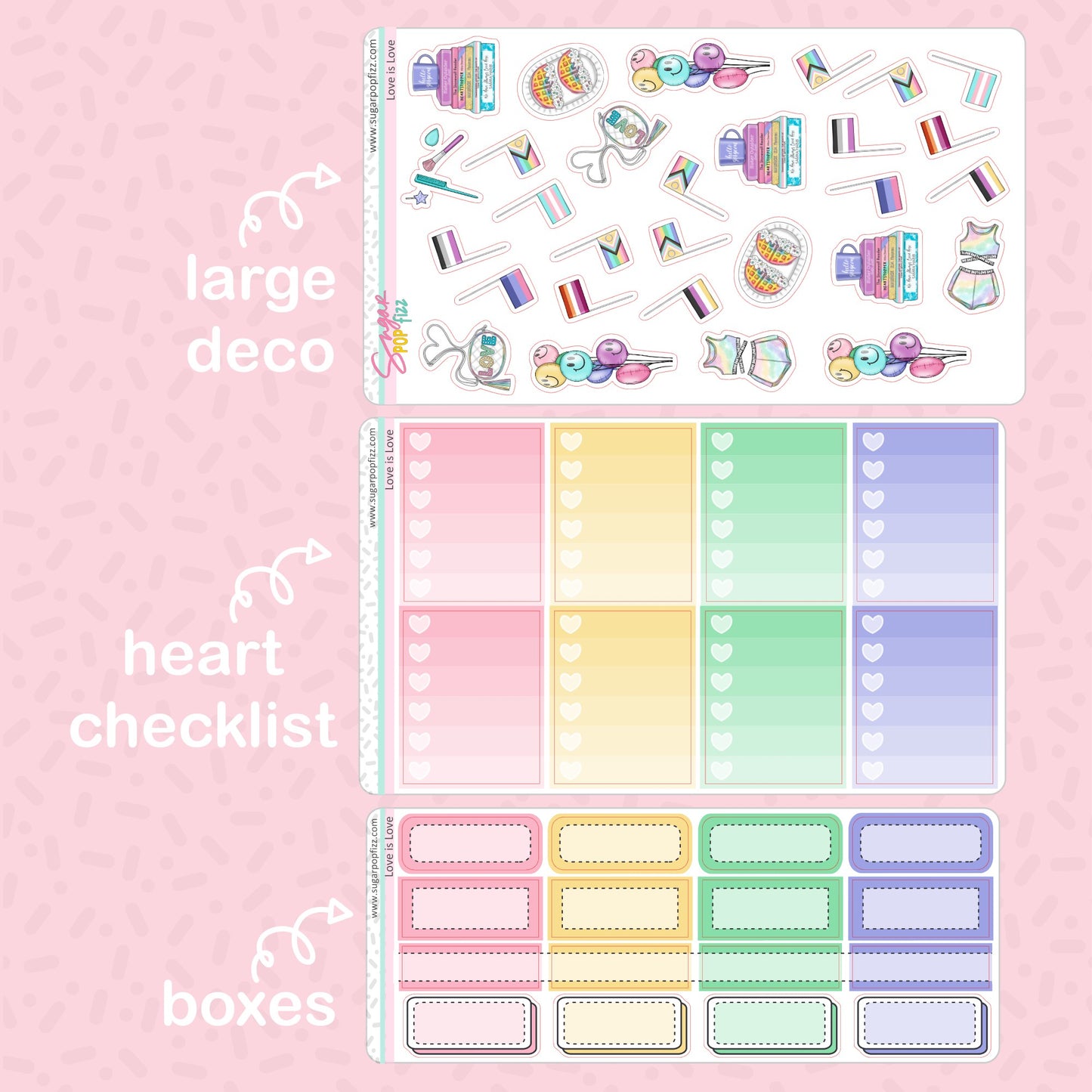 Love is Love Weekly Kit Add-ons - updated 2023