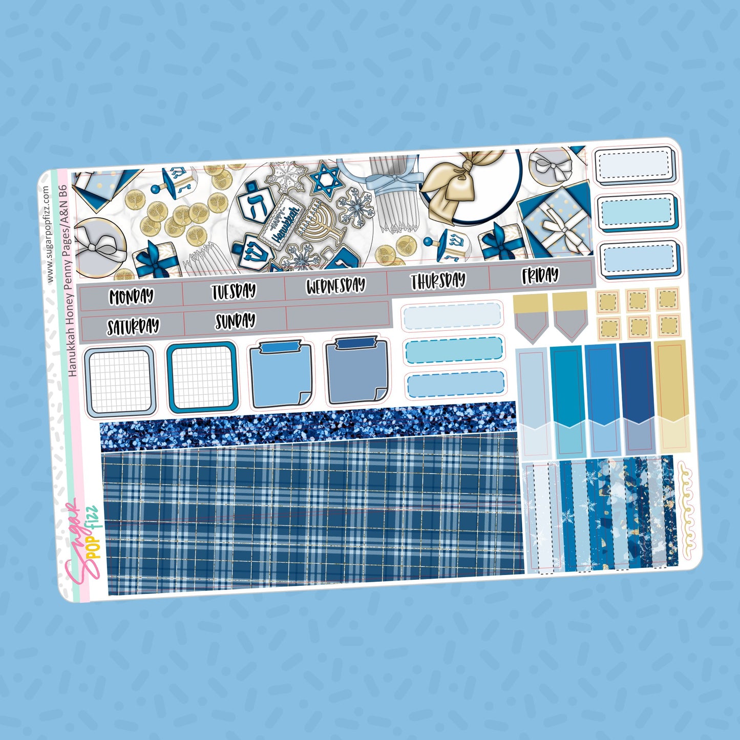 Hanukkah Honey B6 Monthly - Penny Pages/Avalon & Ninth